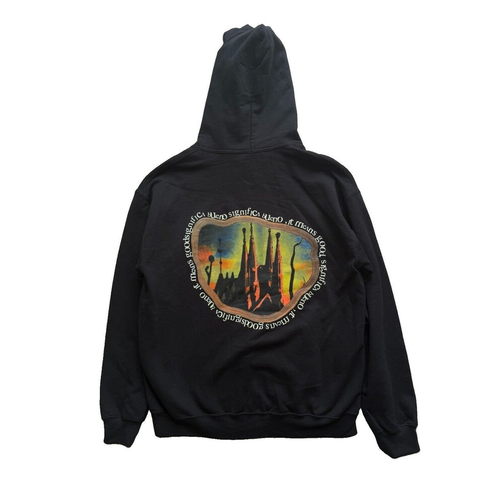 Bueno UO Exclusive Dalí’s Basilica Hoodie Sweatshirt Medium NWT